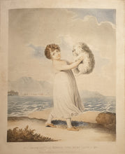 Load image into Gallery viewer, Adam Buck Stipple Engraving My Dear Little Shock Dog 1808
