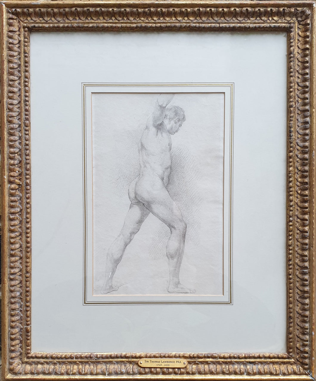 Sir Thomas Lawrence P.R.A. Male Nude Study