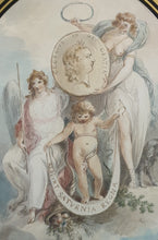 Load image into Gallery viewer, Samuel Woodforde Watercolour King George Restored To Health
