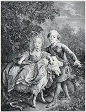Load image into Gallery viewer, Late 18th.Century French School Miniature Painting Charles Phillipe Of France Count D'Artois And His Sister Madame Clothilde After Francois Drouais
