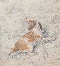 Load image into Gallery viewer, Henry Thomas Alken Pencil And Watercolour Drawing A Sportsman With His Dogs Circa.1820
