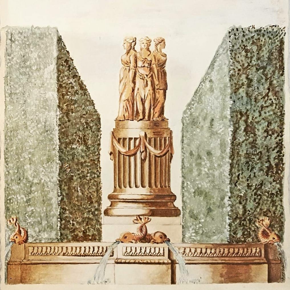 18th.Century Fountain Design