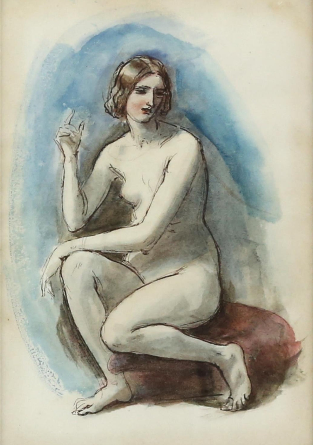 William Edward Frost R.A. Female Figure Study
