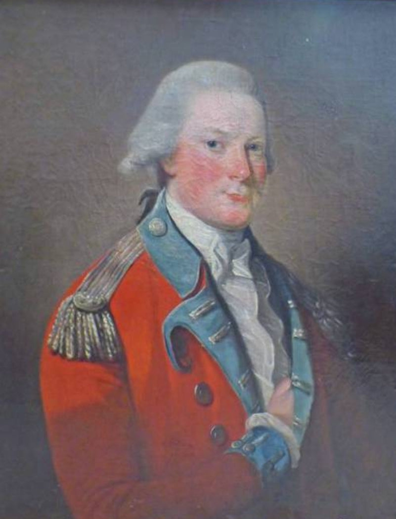 David Martin Scottish School Portrait of an Officer of The 97th.